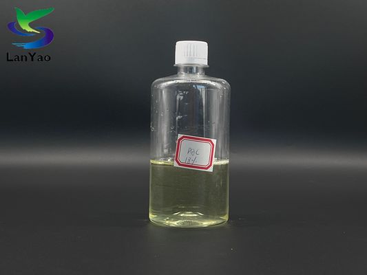 Желтовато-прозрачная очистка воды PAC сжиженный с содержанием 10-18% для эффективного удаления СОД
